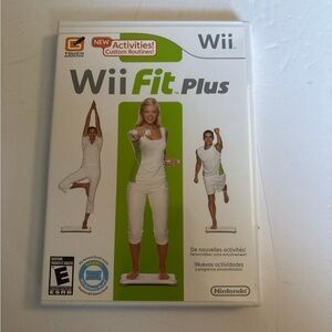 Nintendo Wii Fit Plus — White & Green